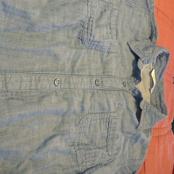 Blue button down - Picture 2 of 4